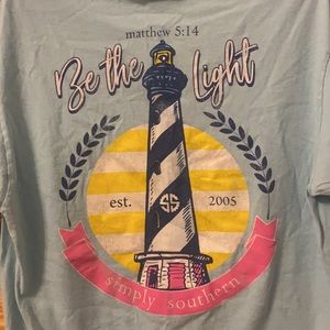 Simply Southern Lighthouse Tee
